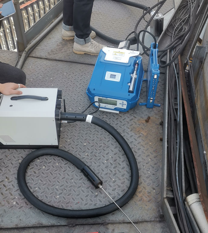PF-300山西梗陽能源有限公司現場測試
